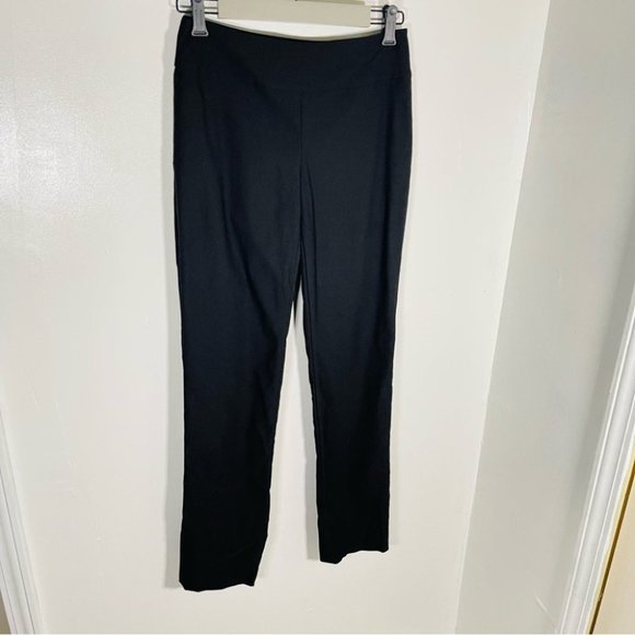 NWOT Nic+Zoe Wonderstretch Straight Pants in Black - Picture 3 of 8